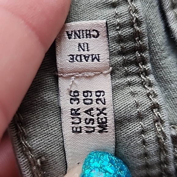 Iris‎ jeans green size 9 - Picture 6 of 9